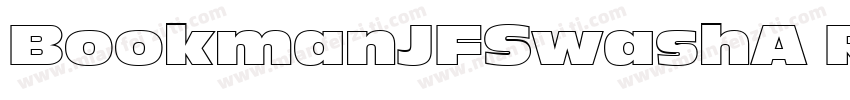 BookmanJFSwashA Regu字体转换